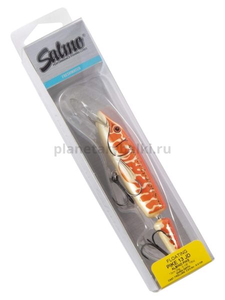 Воблер плавающий двухсоставной Salmo PIKE JDR 130мм, 24гр., 2-3м, цвет APE для рыбалки, Воблер плавающий двухсоставной Salmo PIKE JDR 130мм, 24гр., 2-3м, цвет APE отзывы, Воблер плавающий двухсоставной Salmo PIKE JDR 130мм, 24гр., 2-3м, цвет APE купить, Воблер плавающий двухсоставной Salmo PIKE JDR 130мм, 24гр., 2-3м, цвет APE купить в интернет магазине, Воблер плавающий двухсоставной Salmo PIKE JDR 130мм, 24гр., 2-3м, цвет APE выбрать, Воблер плавающий двухсоставной Salmo PIKE JDR 130мм, 24гр., 2-3м, цвет APE обзор, Воблер плавающий двухсоставной Salmo PIKE JDR 130мм, 24гр., 2-3м, цвет APE купить в розничном магазине