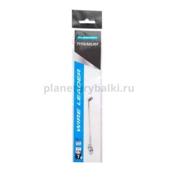Поводок FLAGMAN Titanium Wire 7см, 0,15мм, 2,4кг, 2шт.