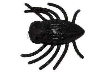 Приманка силиконовая LureMax DUNG BUG 1'' 3см, Black 05-006, 5шт.