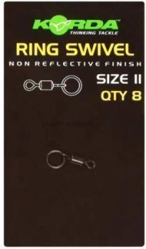 KORDA Вертлюг с кольцом Flexi Ring Swivels №8