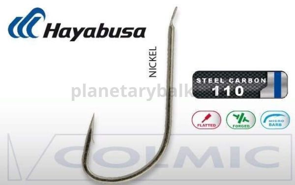 Крючки HAYABUSA HSDE-194 №08 (NI) 15шт