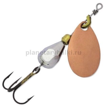 Блесна вращающаяся ILBA ESA n/d №1, 5гр., цвет cooper