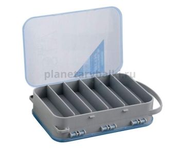 Коробка F-FISHING 2-х сторонняя 15 отделений 184х135х50мм