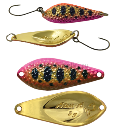 Блесна колеблющаяся LureMax Atom-A, 32мм, 3гр., цвет 103