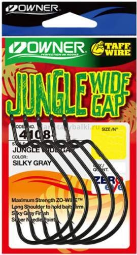 Крючок OWNER Jungle Wide Gap teflon №3/0, 5шт.