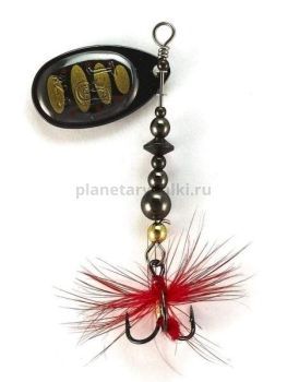 Блесна вращающаяся Lucky John BONNIE BLADE №2, 4.3гр., цвет 005 в блистере