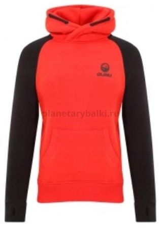 Худи GURU Hoodie Red/Black размер L