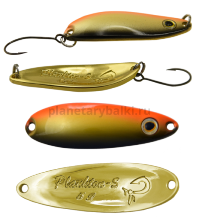 Блесна колеблющаяся LureMax Plankton-S, 40мм, 5гр., цвет 122