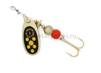 Блесна вращающаяся MEPPS Black Fury Jaune №1, 3,5гр., цвет OR