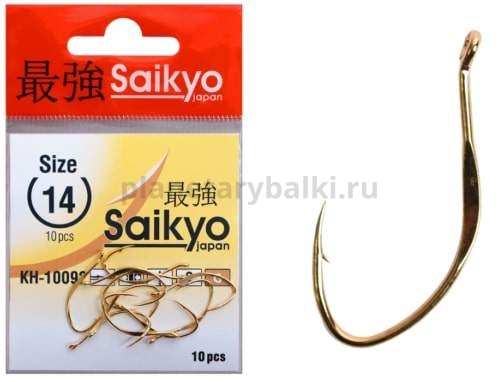 Крючки Saikyo KH-10092 G №14, 10шт.