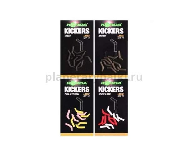 Лентяйка KORDA Kickers D-Rig Green Extra L для крючка №1-2