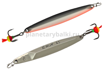 Блесна вертикальная ECOPRO Era 75мм, 11гр., цвет MOS