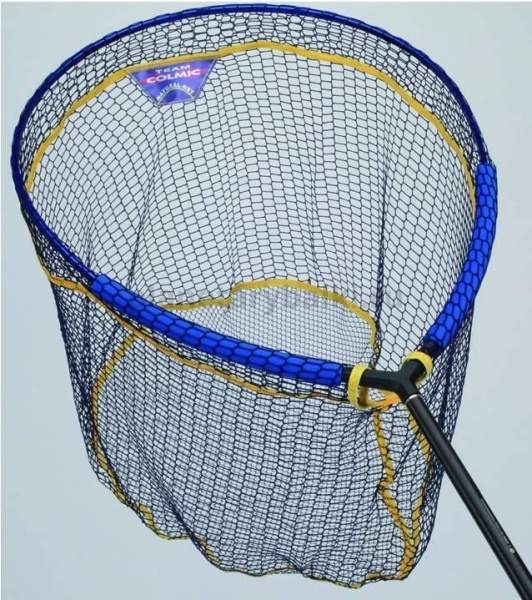 Сетка для подсачника COLMIC T-NAT02 Big 65x55см, с прорезиненной сеткой
