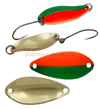 Блесна колеблющаяся LureMax Dotty 25мм, 2,4гр., цвет 13