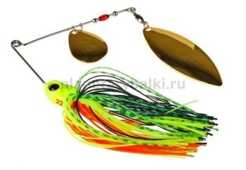 Спиннербейт Lucky John SHOCK BLADE 10гр., цвет 002 в блистере