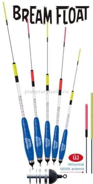 Поплавок CRALUSSO Bream Float 14гр.(изм. вес 5гр.) вольфрамовый груз, антенны с гелием