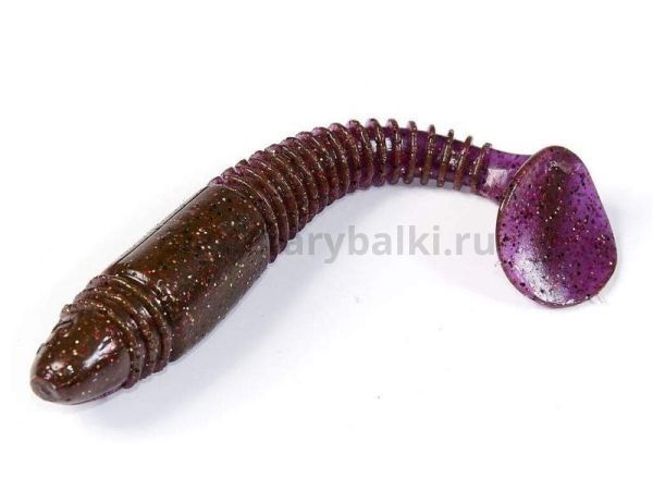 Виброхвост LUCKY JOHN Pro Series TIOGA FAT 3.9in 10см, цвет S13, 5шт.