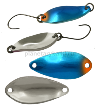 Блесна колеблющаяся LureMax Dotty 25мм, 2,4гр., цвет 34