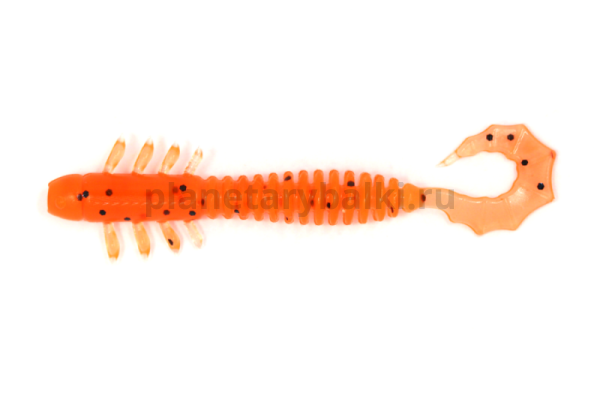 Приманка силиконовая LureMax GOBLIN 4,5'' 12см, Fire Carrot 04-008, 4шт.
