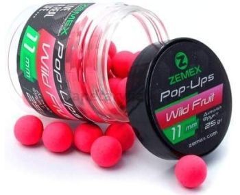 Бойлы плавающие ZEMEX Pop-Ups Wild Fruit 11мм, 25гр.