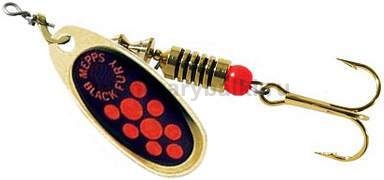 Блесна вращающаяся Mepps BLACK FURY №1, 3,5гр., цвет Gold/Orange