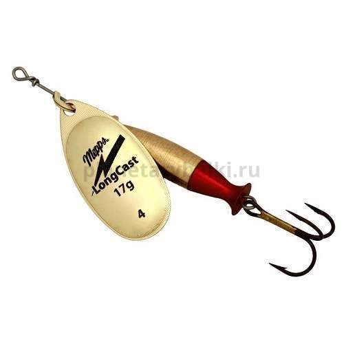 Блесна вращающаяся Mepps AGLIA LONG CAST, 2, 8гр., цвет G