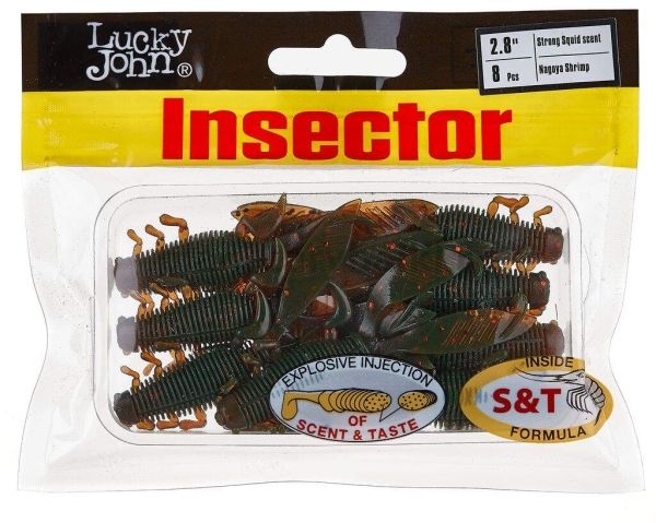 Приманка силиконовая LUCKY JOHN Pro Series INSECTOR 2,8in 7см, цвет 085, 8шт. для рыбалки, Приманка силиконовая LUCKY JOHN Pro Series INSECTOR 2,8in 7см, цвет 085, 8шт. отзывы, Приманка силиконовая LUCKY JOHN Pro Series INSECTOR 2,8in 7см, цвет 085, 8шт. купить, Приманка силиконовая LUCKY JOHN Pro Series INSECTOR 2,8in 7см, цвет 085, 8шт. купить в интернет магазине, Приманка силиконовая LUCKY JOHN Pro Series INSECTOR 2,8in 7см, цвет 085, 8шт. выбрать, Приманка силиконовая LUCKY JOHN Pro Series INSECTOR 2,8in 7см, цвет 085, 8шт. обзор, Приманка силиконовая LUCKY JOHN Pro Series INSECTOR 2,8in 7см, цвет 085, 8шт. купить в розничном магазине