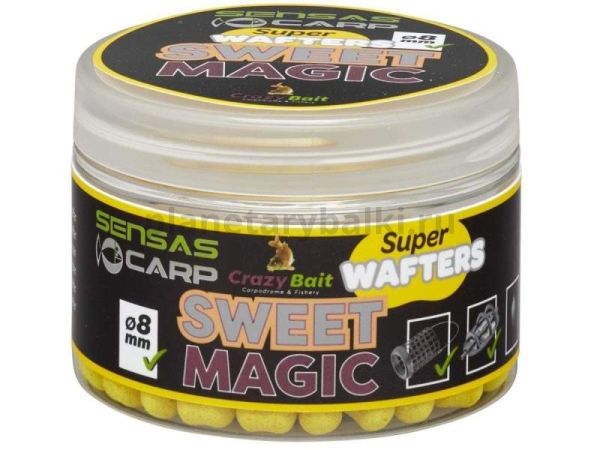 Мини бойлы нейтрнейтральной плавучести Sensas CRAZY SWEET MAGIC 8мм, 0.08кг