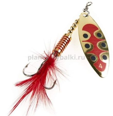 Блесна вращающаяся Lucky John SPIN X LONG №4, 9гр., цвет GX1