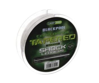 Лидер CARP PRO Blackpool Carp Tapered Mono 5х15м, 0,225-0,55мм