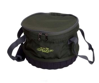 Сумка для замеса прикормки с крышкой CARP PRO большая 30х21см