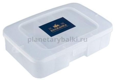 Коробка рыболовная Волжанка 15,5х10х3,8см