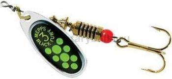 Блесна вращающаяся Mepps BLACK FURY №00, 1,5гр., цвет SILVER/Chartreuse