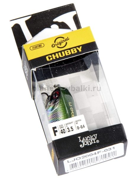 Воблер плавающий Lucky John Original CHUBBY F 40мм, 3,5гр., 0,6м, цвет 031 для рыбалки, Воблер плавающий Lucky John Original CHUBBY F 40мм, 3,5гр., 0,6м, цвет 031 отзывы, Воблер плавающий Lucky John Original CHUBBY F 40мм, 3,5гр., 0,6м, цвет 031 купить, Воблер плавающий Lucky John Original CHUBBY F 40мм, 3,5гр., 0,6м, цвет 031 купить в интернет магазине, Воблер плавающий Lucky John Original CHUBBY F 40мм, 3,5гр., 0,6м, цвет 031 выбрать, Воблер плавающий Lucky John Original CHUBBY F 40мм, 3,5гр., 0,6м, цвет 031 обзор, Воблер плавающий Lucky John Original CHUBBY F 40мм, 3,5гр., 0,6м, цвет 031 купить в розничном магазине