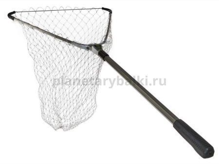 Подсачник складной Lucky John телескопический 200х60х60см корд