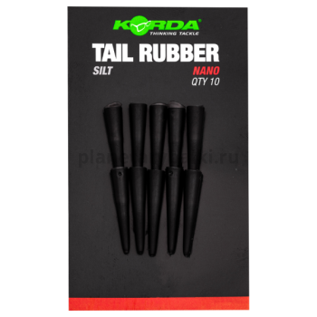 Противозакручиватель конусный KORDA Tail Rubber Nano Gravel