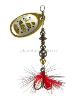 Блесна вращающаяся Lucky John BONNIE BLADE №2, 4.3гр., цвет 002 в блистере