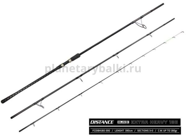 Удилище фидерное Feeder Concept Distance BLACK EXTRA HEAVY 180 3,90м, тест 100-180гр.