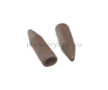 Конус силиконовый KORDA Tapered Silicone Sleeve Brown 10шт.
