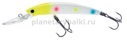 Воблер Yo-Zuri Crystal Minnow DD Walleye 90F, 90мм, 9,5гр., до 3,5м, цвет WB