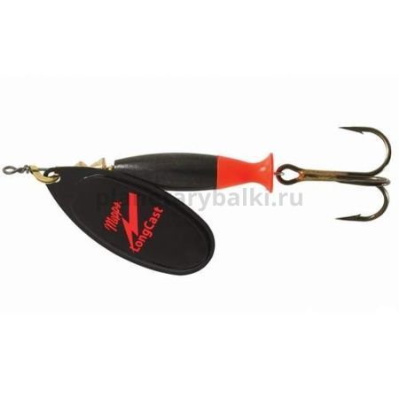 Блесна вращающаяся Mepps AGLIA LONG CAST №5, 29гр., цвет Black
