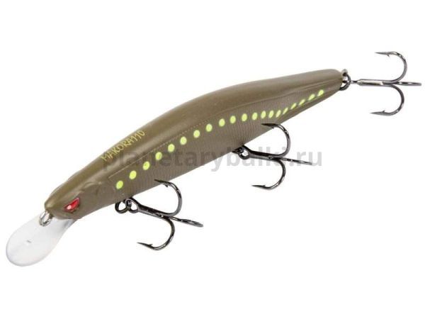 Воблер плавающий LUCKY JOHN Pro Series MAKORA F 110мм, 12гр., до 1,2м, цвет 302