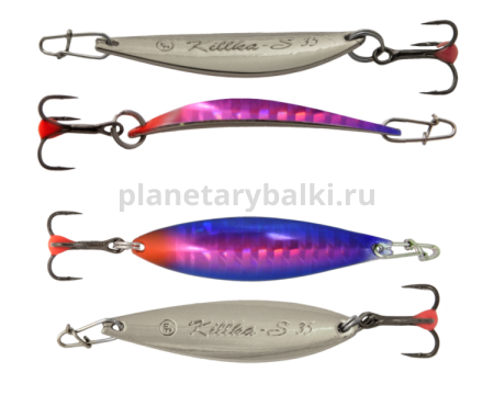 Блесна вертикальная ECOPRO Killka-S, 30мм, 2гр., цвет PPH