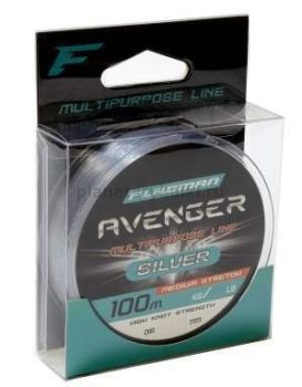 Леска Flagman AVANGER SILVER 100м, 0,50мм, 24,5кг