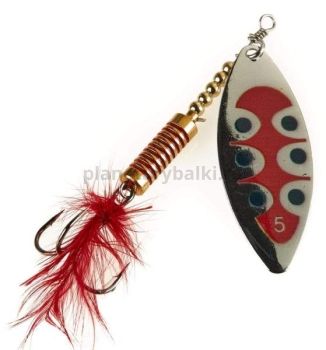 Блесна вращающаяся Lucky John SPIN X LONG №5, 12гр., цвет SX1