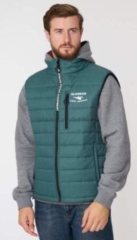 Жилет Alaskan Juneau Vest Green, размер XL, утепленный стеганый