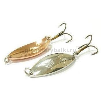 Блесна колеблющаяся Mister Cro КРОКОДИЛ 60мм, 18гр., цвет S/C