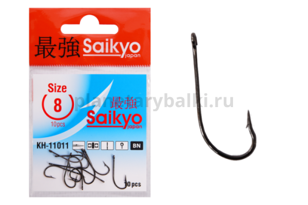 Крючки Saikyo O'Shaughnessy BN KH-11011 №8, 10шт.