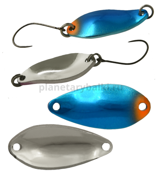 Блесна колеблющаяся LureMax Dotty 25мм, 2,4гр., цвет 34