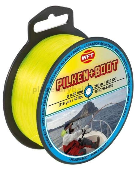 Леска монофильная WFT Zielfisch BOOT (КРУПНЫЙ ХИЩНИК) 200м, 0,50мм, 18кг